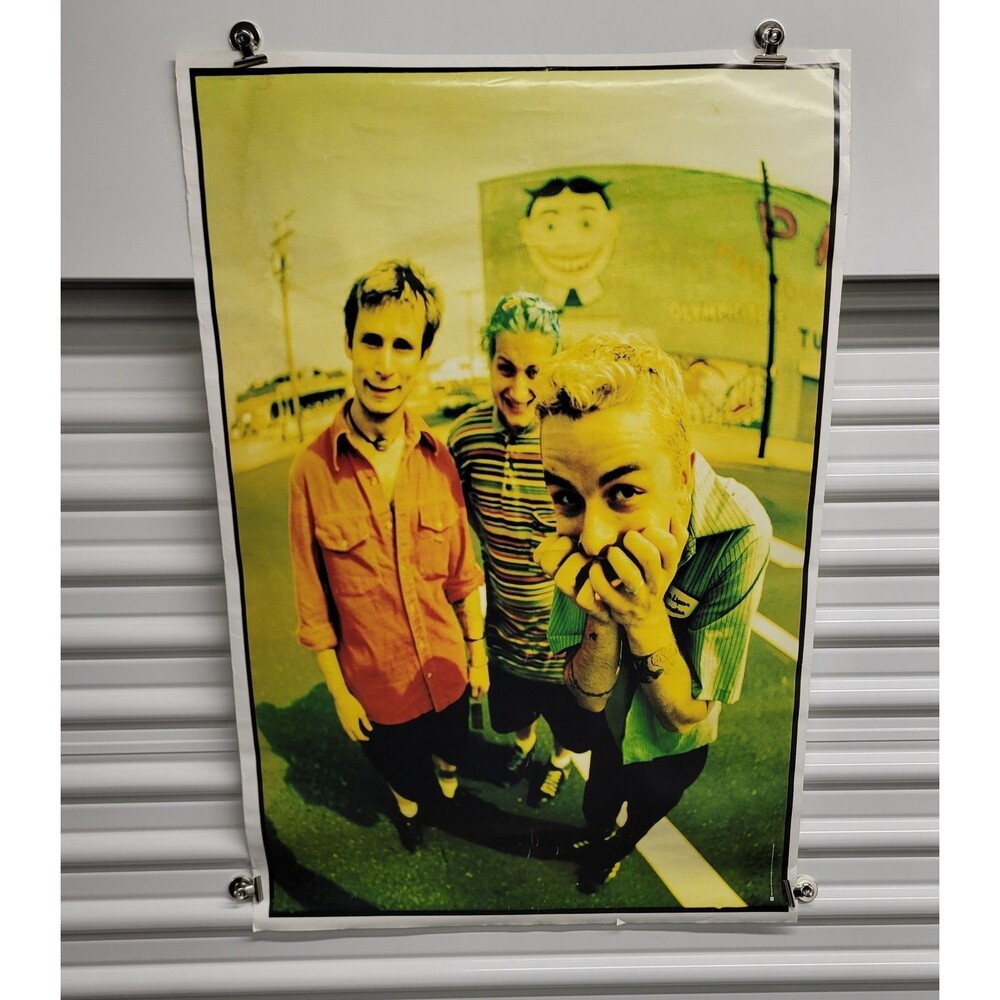 Green Day Poster Dookie Era Orignal Printed In USA 24 x 36 Rare 1994 Promotional